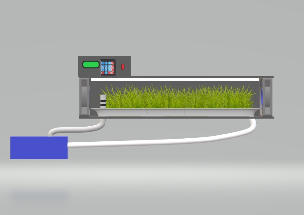 Hydroponic grow chamber design