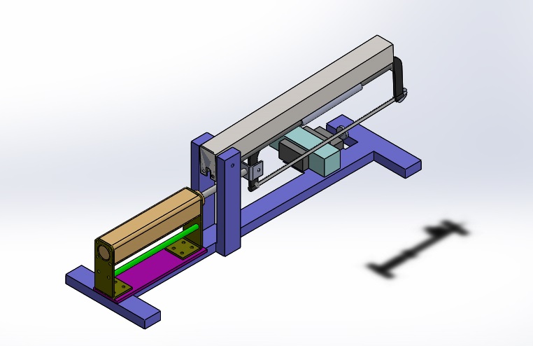 Reciprocating Auto Pneumatic Hacksaw