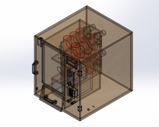 4 Slot Coin Operated Cola Vending Machine