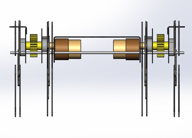 8 Leg Spider Robot Using Theo Jansen Linkage