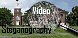 Video steganography project